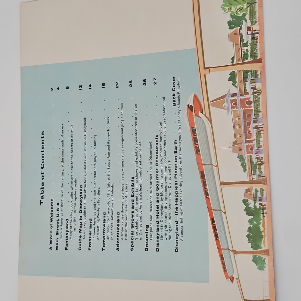 Vintage Walt Disney's Guide to Disneyland Booklet Collectible - Picture 8 of 10